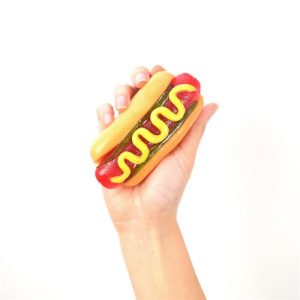lebensgroße Fruchtgummi Hotdog – 7 Unzen
