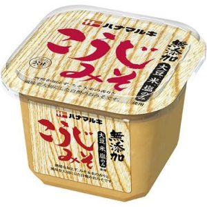 hanamaruki, mutenka kouji miso, shinshu shiro miso; – 750g