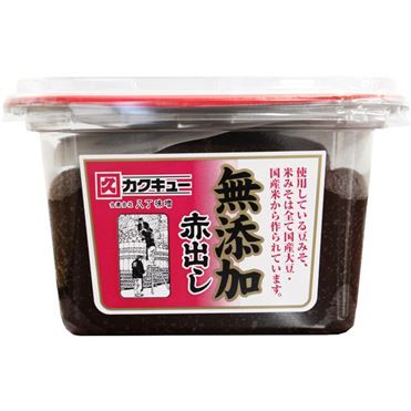 Kakukyu, Mutenka Akadashi Miso, Dunkelbraun Miso, Aichi, 300g