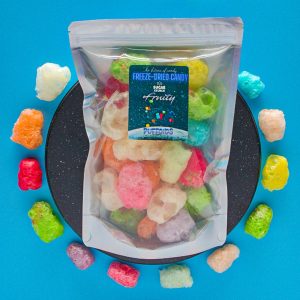 Zucker Crunch Fruity Freeze getrocknete Puffoids