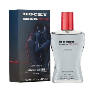 Rocky Man Red Light von Jeanne Arthes Edt Spray 3,3 Oz Herren