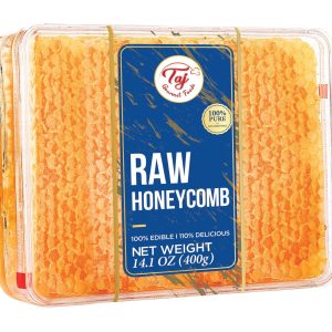 TAJ Alle natürlichen rohen Waben türkischen Honig Kamm, 400g (14.1oz)