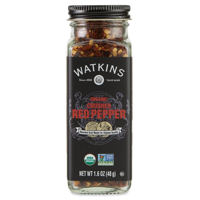 Watkins Bio zerkleinert Rot Pfeffer, 1,6 Unzen