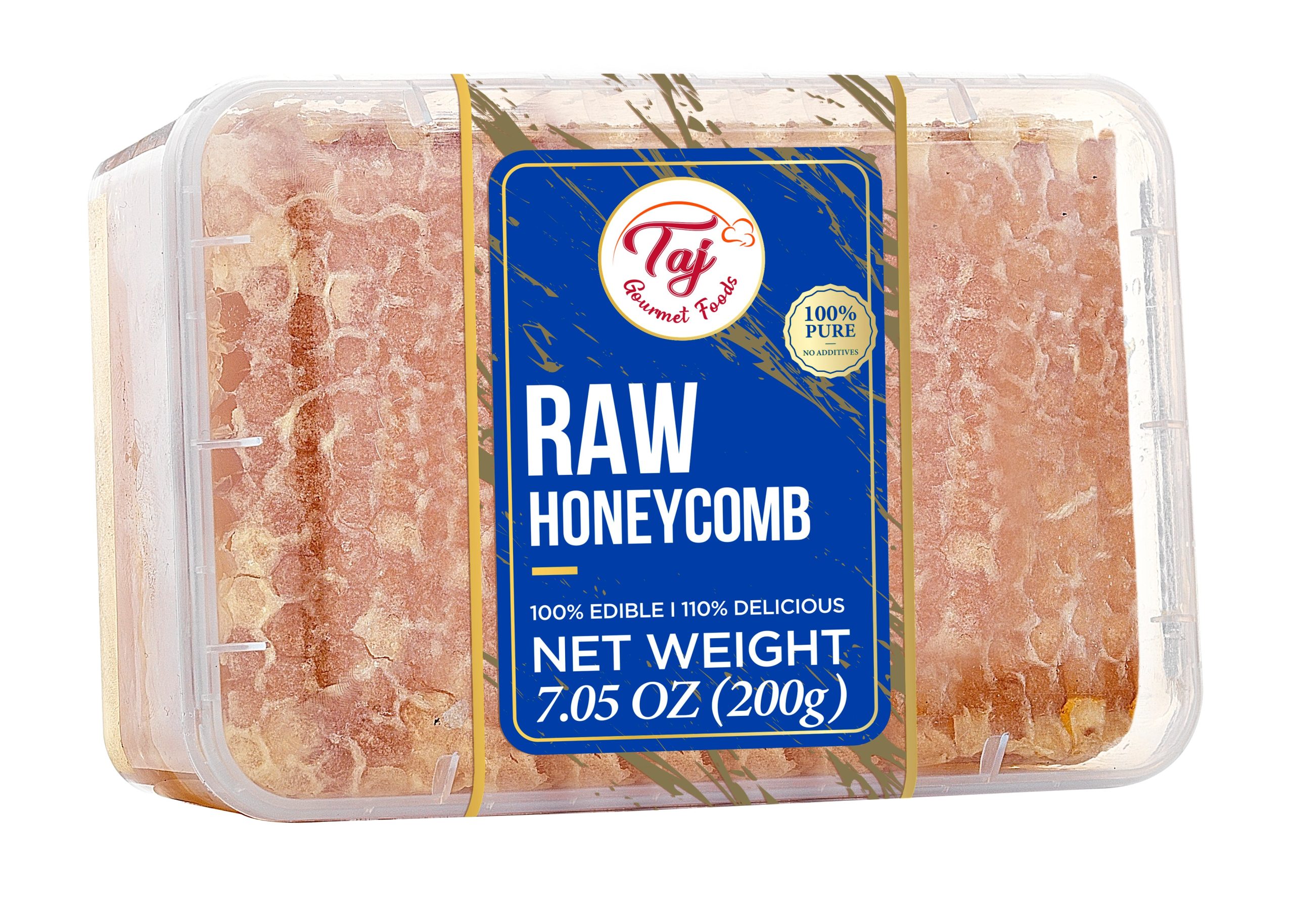 TAJ Alle natürlichen rohen Waben türkischen Honig Kamm, 200g (7.05oz)