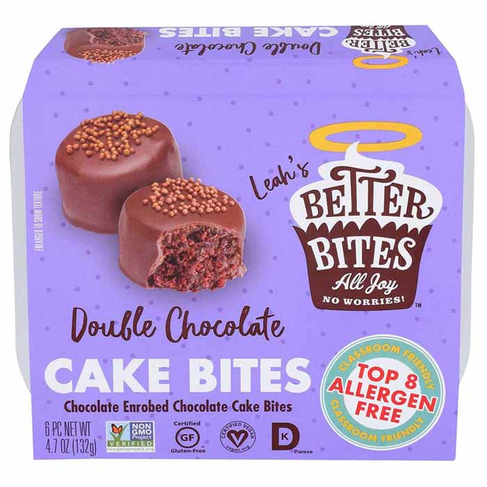 Better Bites – Doppelte Schokoladenkuchen, 6er Packung