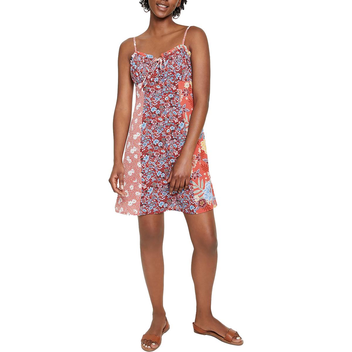 Herzförmiger Hals kurzes Minikleid