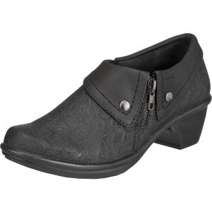 Darcy Shooties aus Kunstleder mit Prägung
