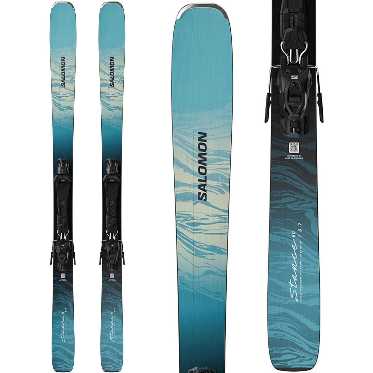 Salomon Stance 80 Ski + M10 Bindungen – 2026 – Damen