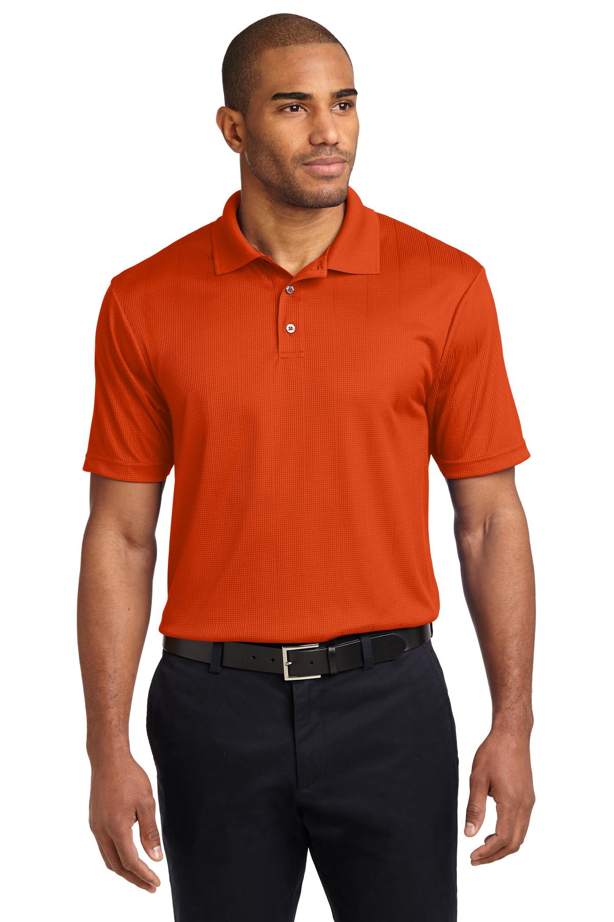 Port Authority Herren Performance Fine Jacquard Polo K528