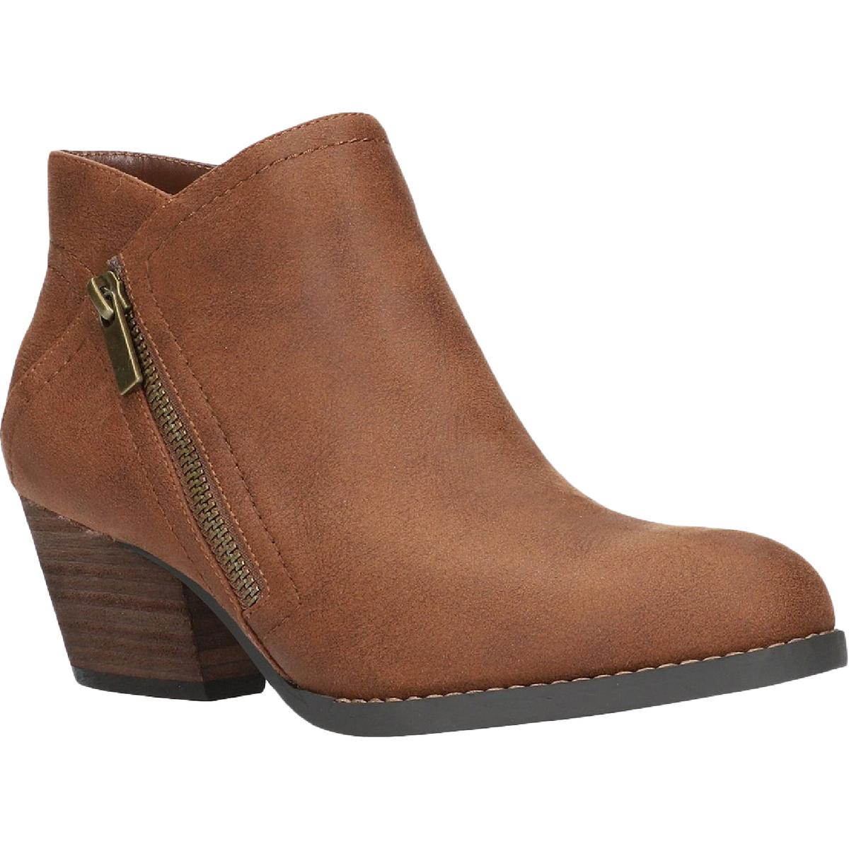Bobbi Imitat Stiefeletten aus Leder