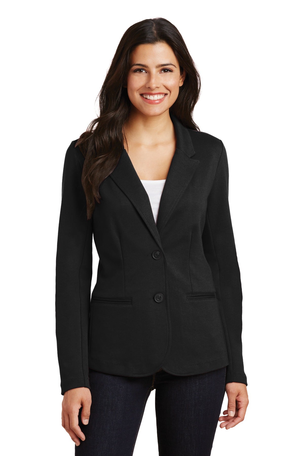 Port Authority Damen Strick Blazer LM2000