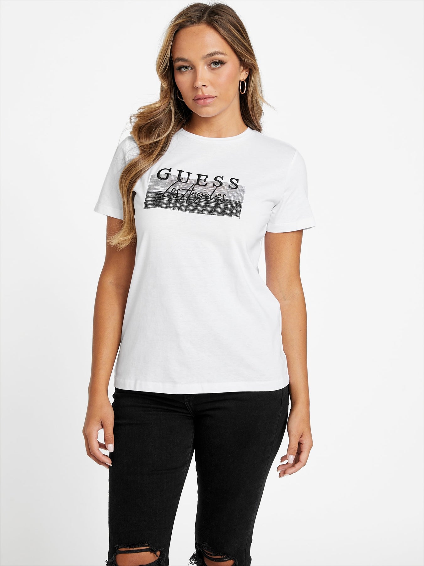 Junie Rundhalsausschnitt T-Shirt