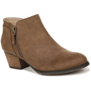 Blake Zip-Shooties aus Kunstleder mit Prägung