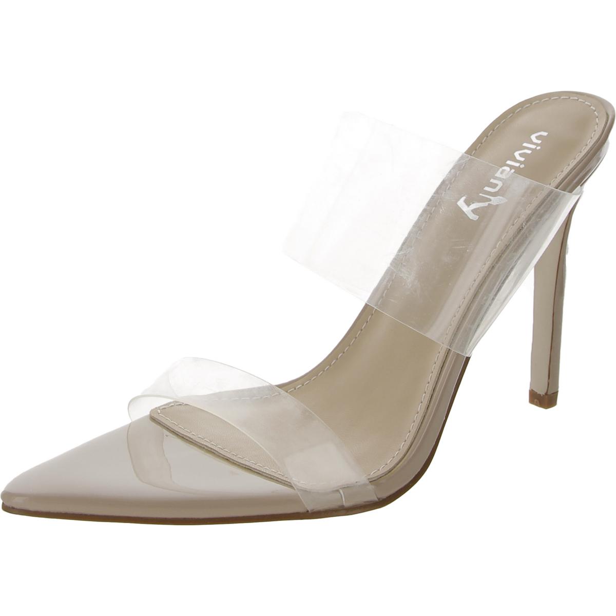 Mixed Media Slip auf Pumps