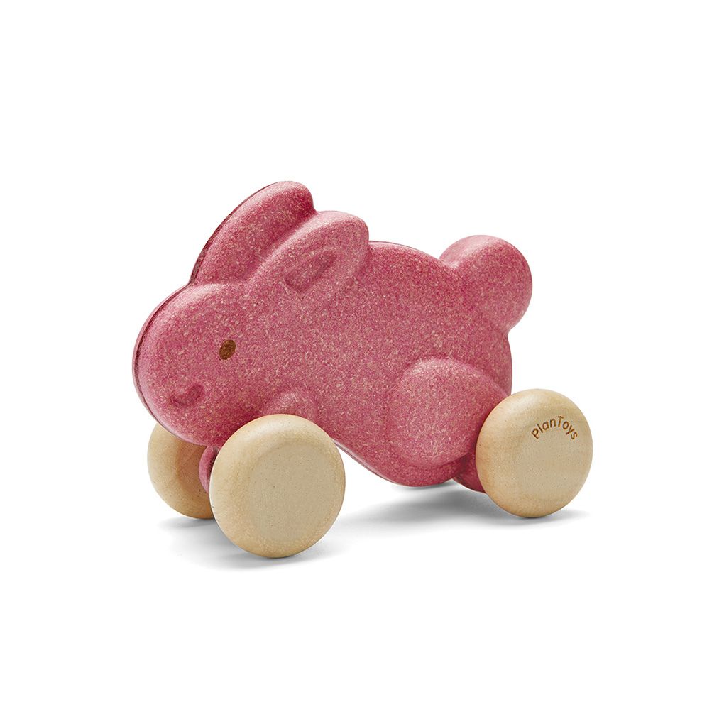 Jetzt läuft: Push along bunny von Rosa
