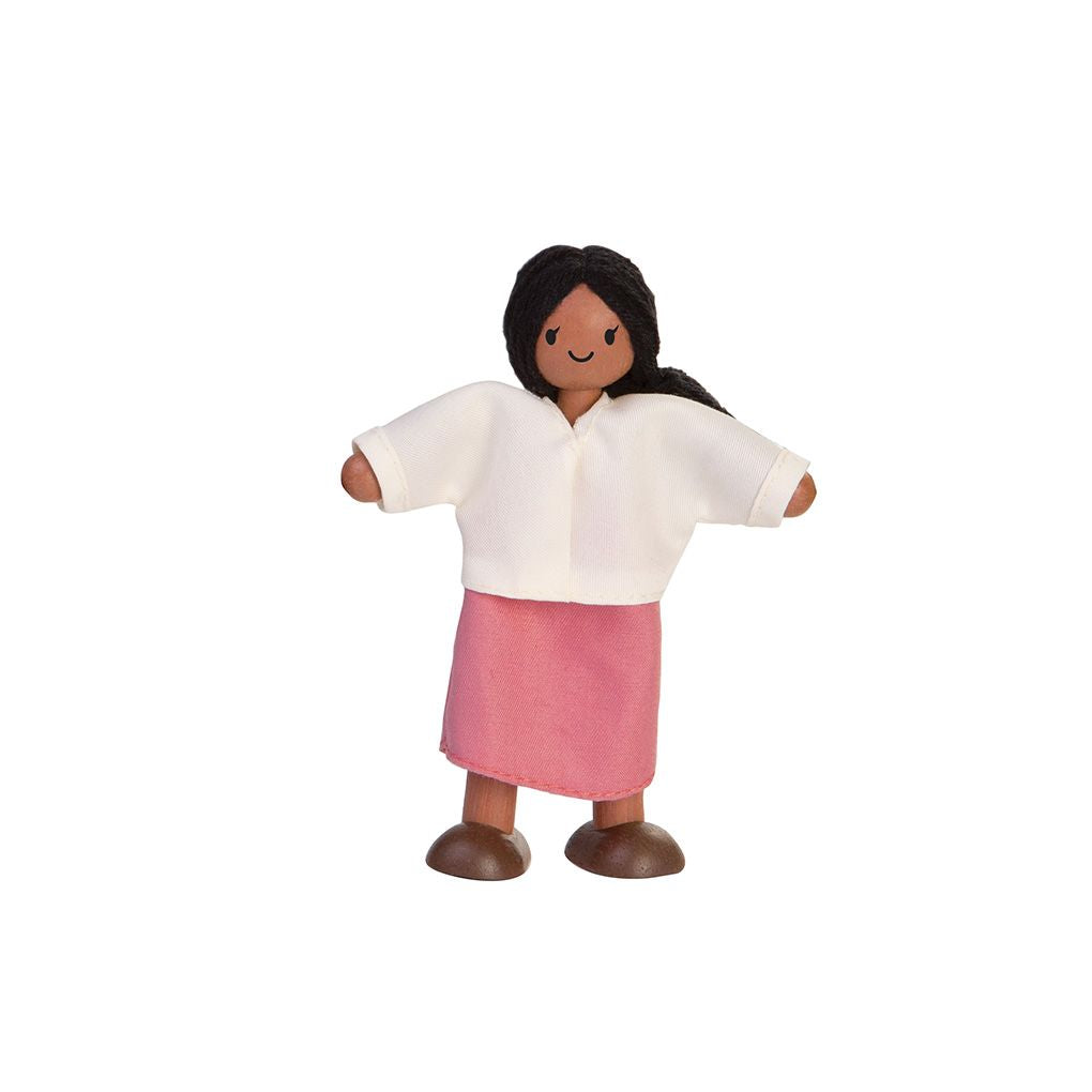 Mom Dollhouse Figur – mittlerer Hautton