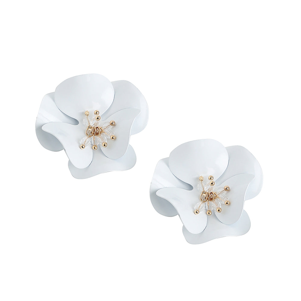 SOHI Damen Blumen Ohrstecker