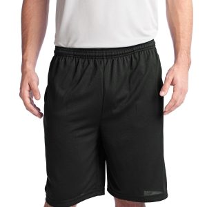 Sport-Tek PosiCharge Tough Mesh Pocket Shorts für Herren