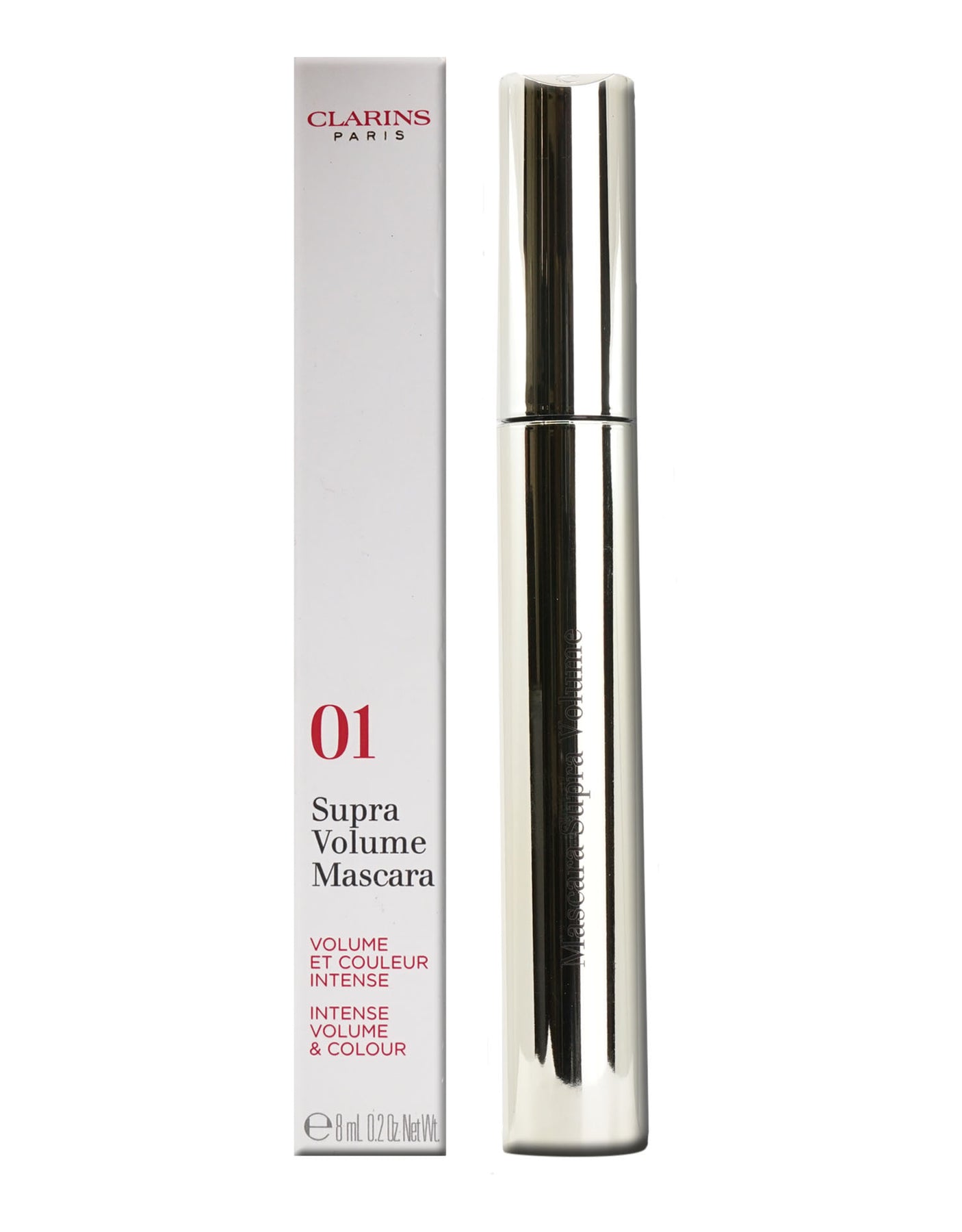 Clarins Supreme Volumen Mascara 01 Schwarz 0,2 OZ