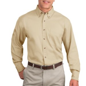 Port Authority Langärmliges Twill-Hemd für Herren. TLS600T