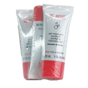 Clarins Re Move Purifying Cleansing Gel 1 OZ 3er-Set