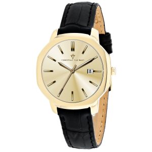 Christian Van Sant Damen Octave Slim Gold Zifferblatt Uhr