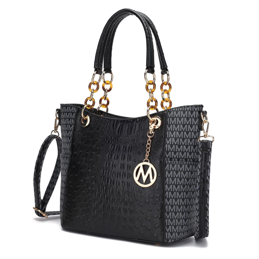 Miriam Signature Handtasche aus veganem Leder