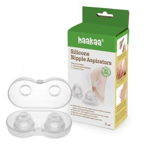 Haakaa Silikon-Nippelsauger, 2er-Pack