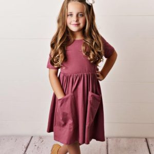 Lila Twirl-Kleid