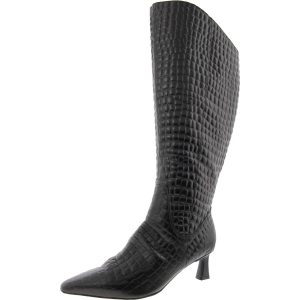 Extraweite kniehohe Wadenstiefel von Deesha