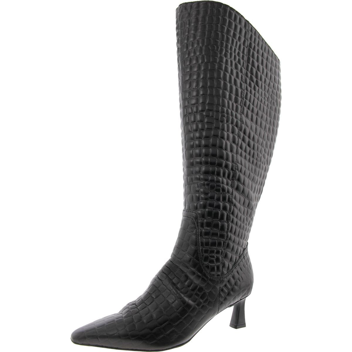 Deesha Extra Breite Kalb Kniehohe Stiefel