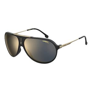 Carrera HOT65 Schwarze und weiße Sonnenbrillen von Unisex Mirror Pilot 63-11-135