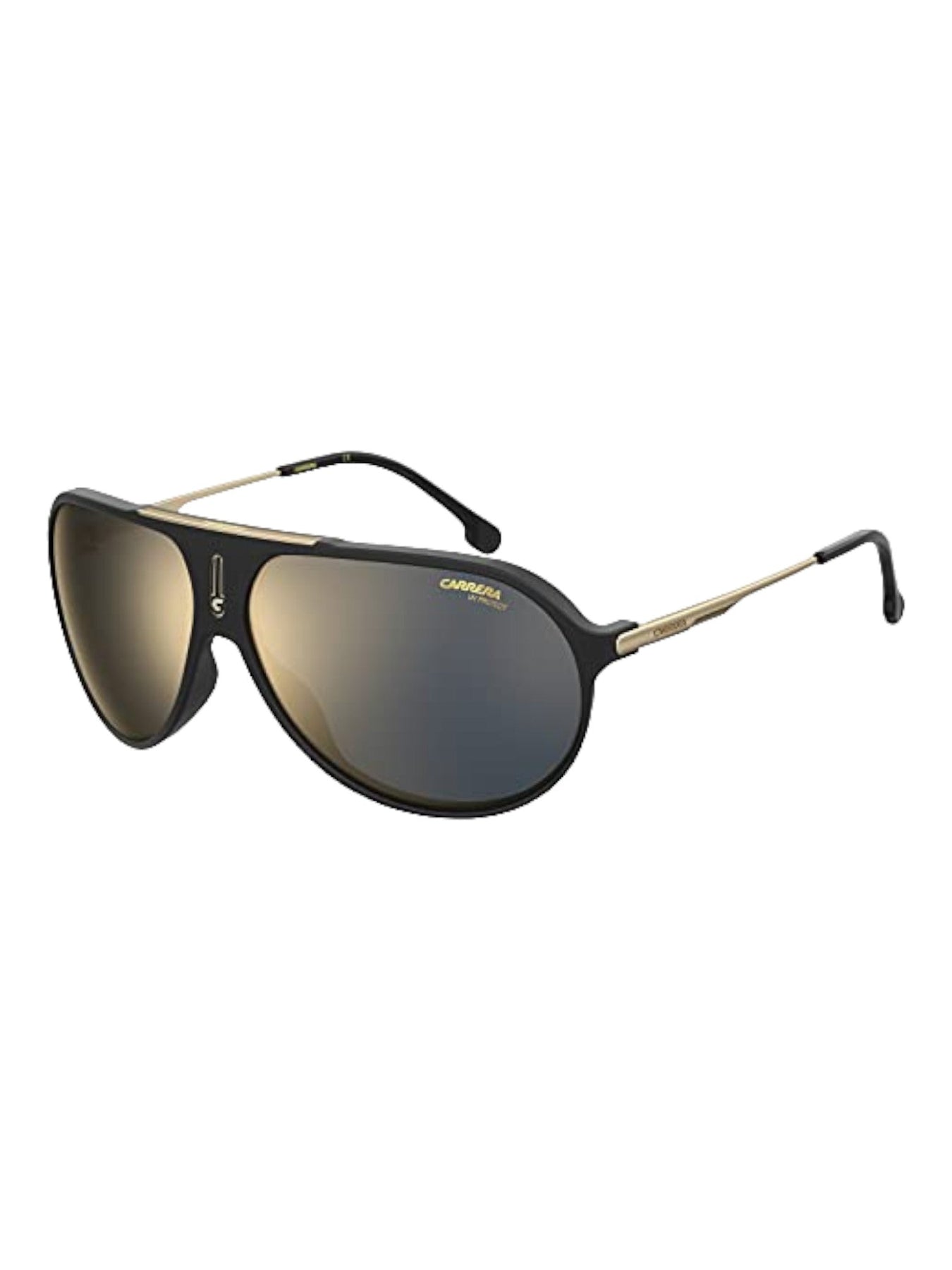 Carrera HOT65 Schwarze und weiße Sonnenbrillen von Unisex Mirror Pilot 63-11-135