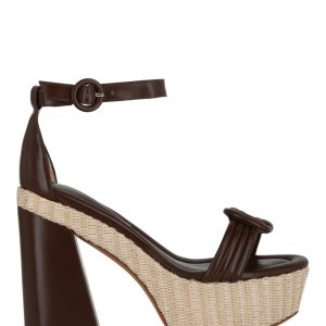 Vicky Knöchel Wrap Plateausandalen