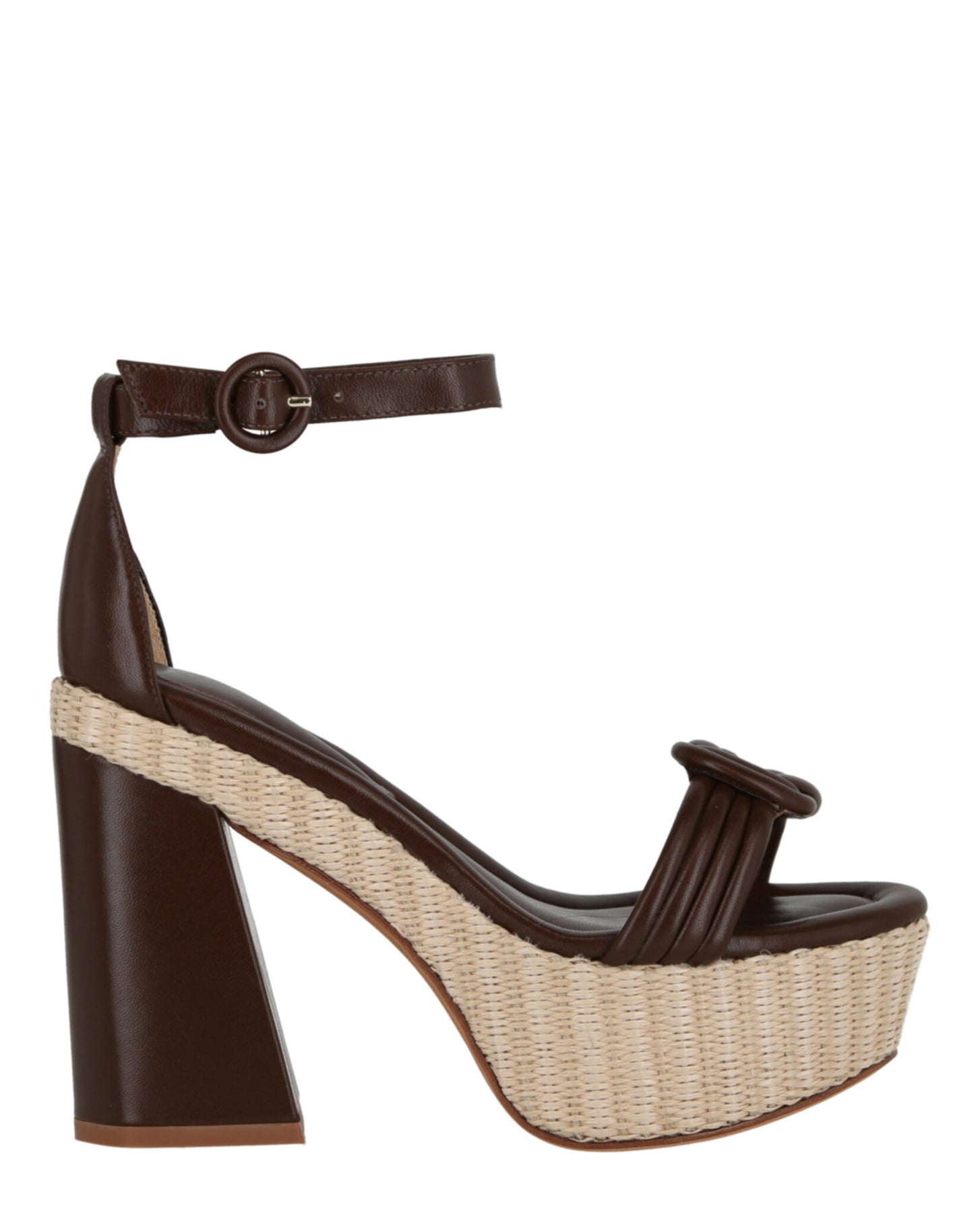 Vicky Knöchel Wrap Plateausandalen