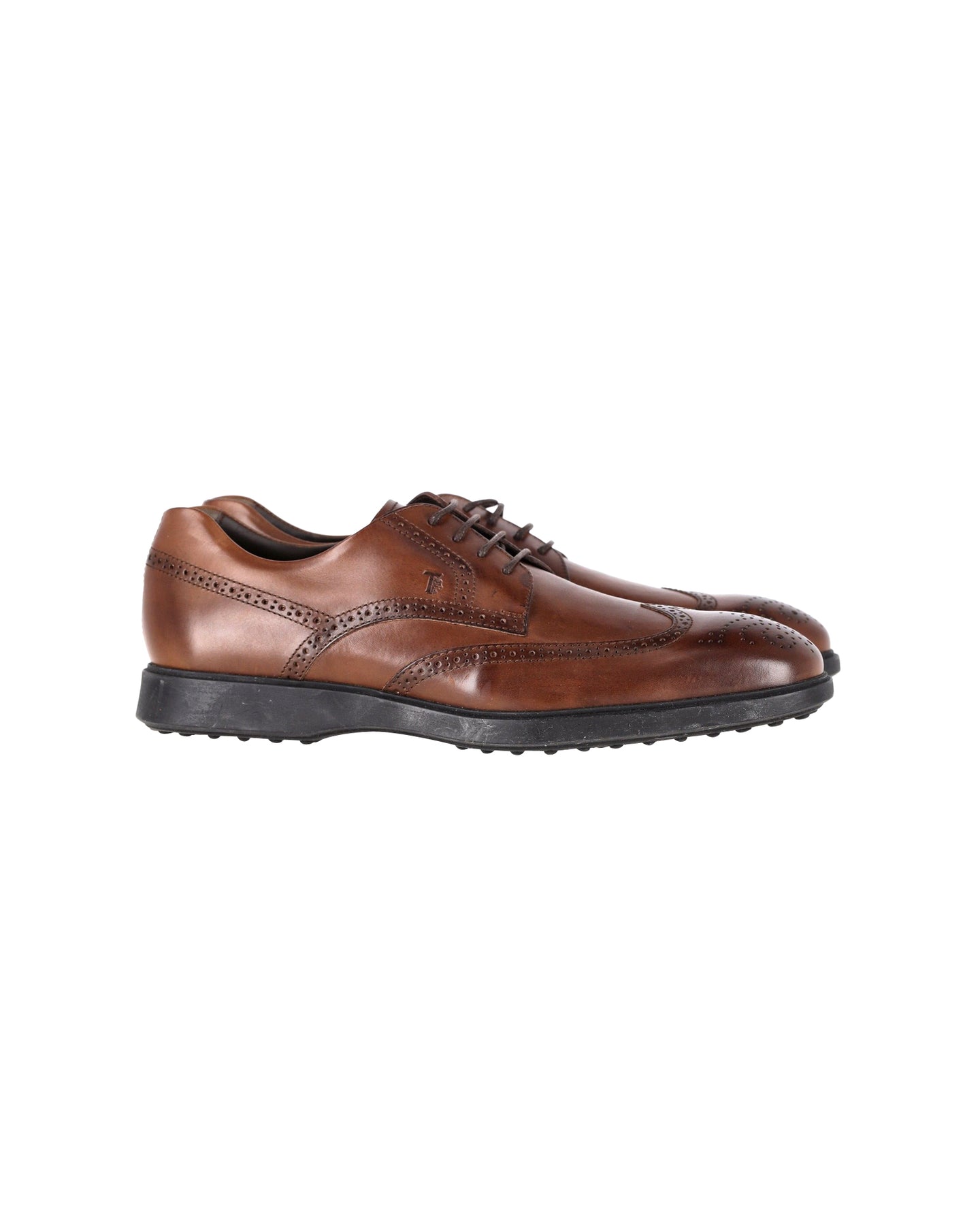 Tod's Schnür-Brogues aus braunem Leder