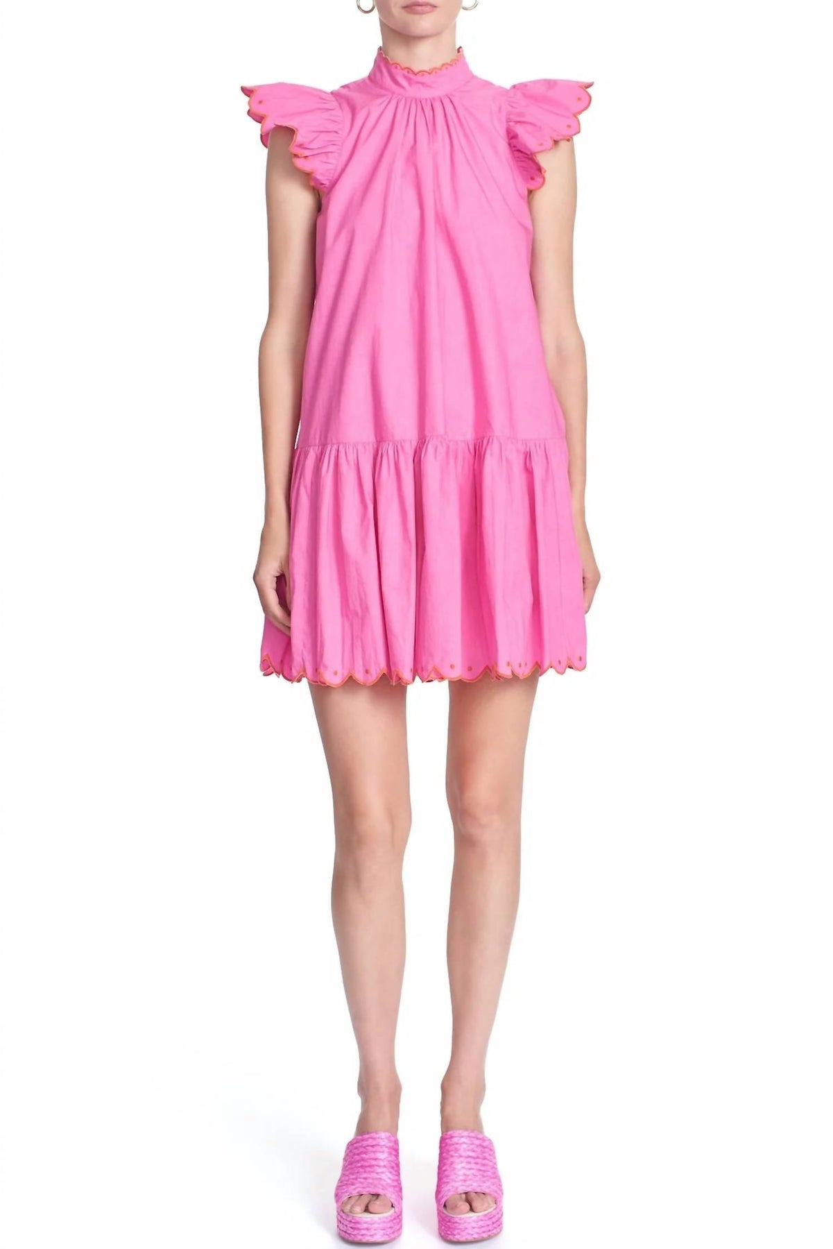 Charlotte Kleid in Orchidee