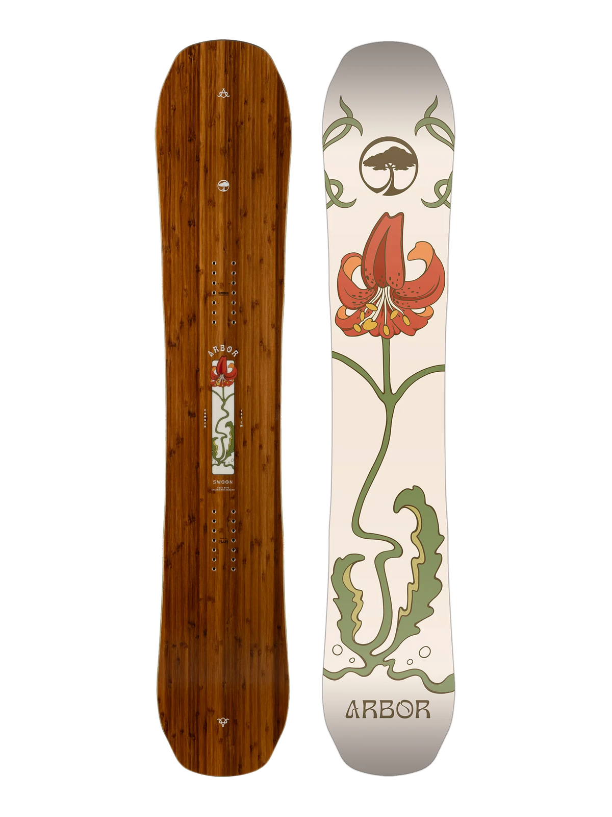 Arbor Swoon Camber Snowboard – 2025 – Damen