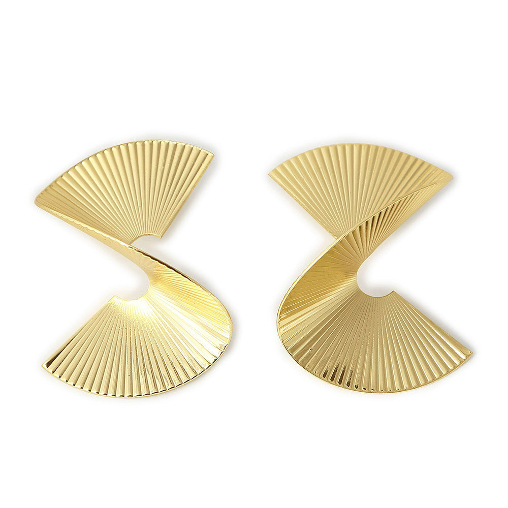 SOHI Damen Goldene Tropfen Ohrringe