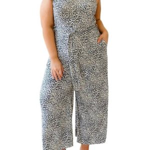 Wilde Sache Tier Muster Jumpsuit in Mehrfarbig