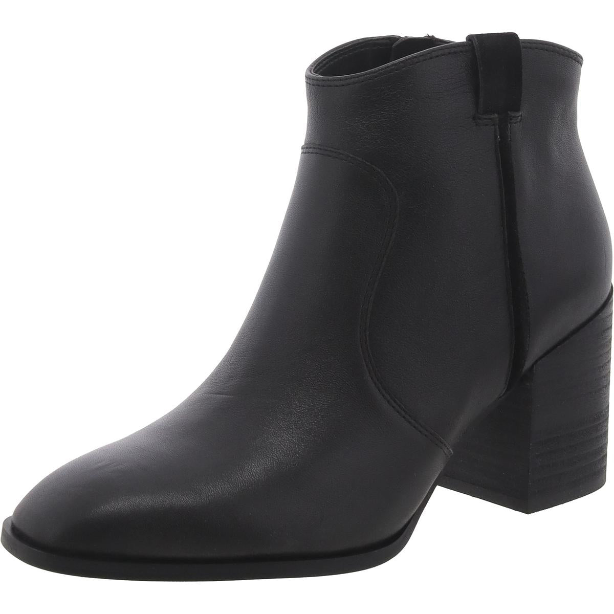 Regan Reißverschluss Leder Booties
