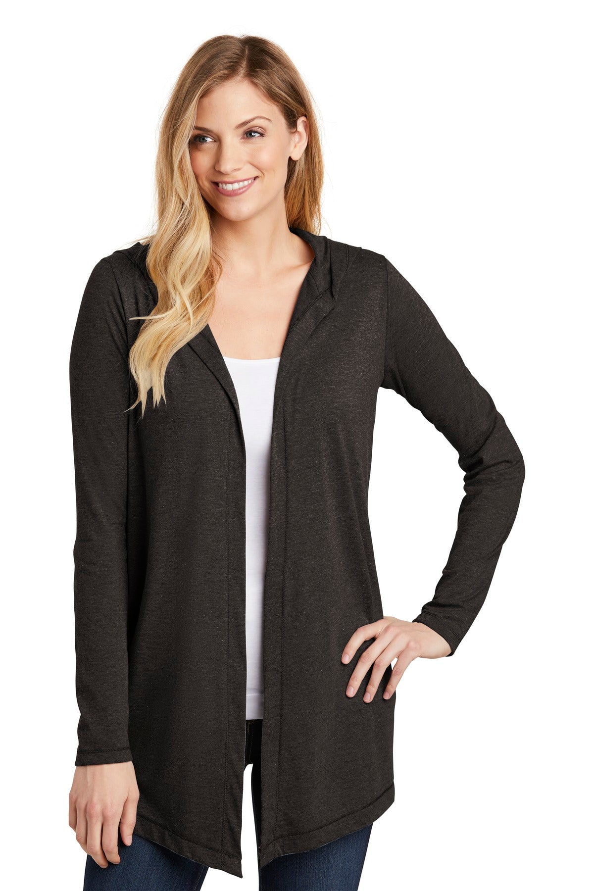 District Damen Perfekte Tri mit Kapuze Strickjacke
