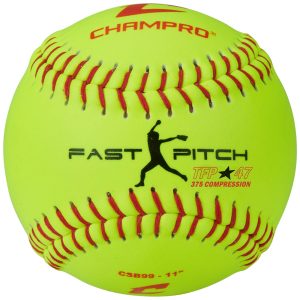 Champro 11” Fastpitch Leder Softball – Dutzend