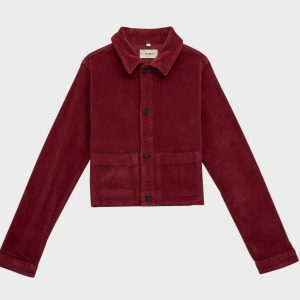 Manning-Jacke für Mädchen in Paprika