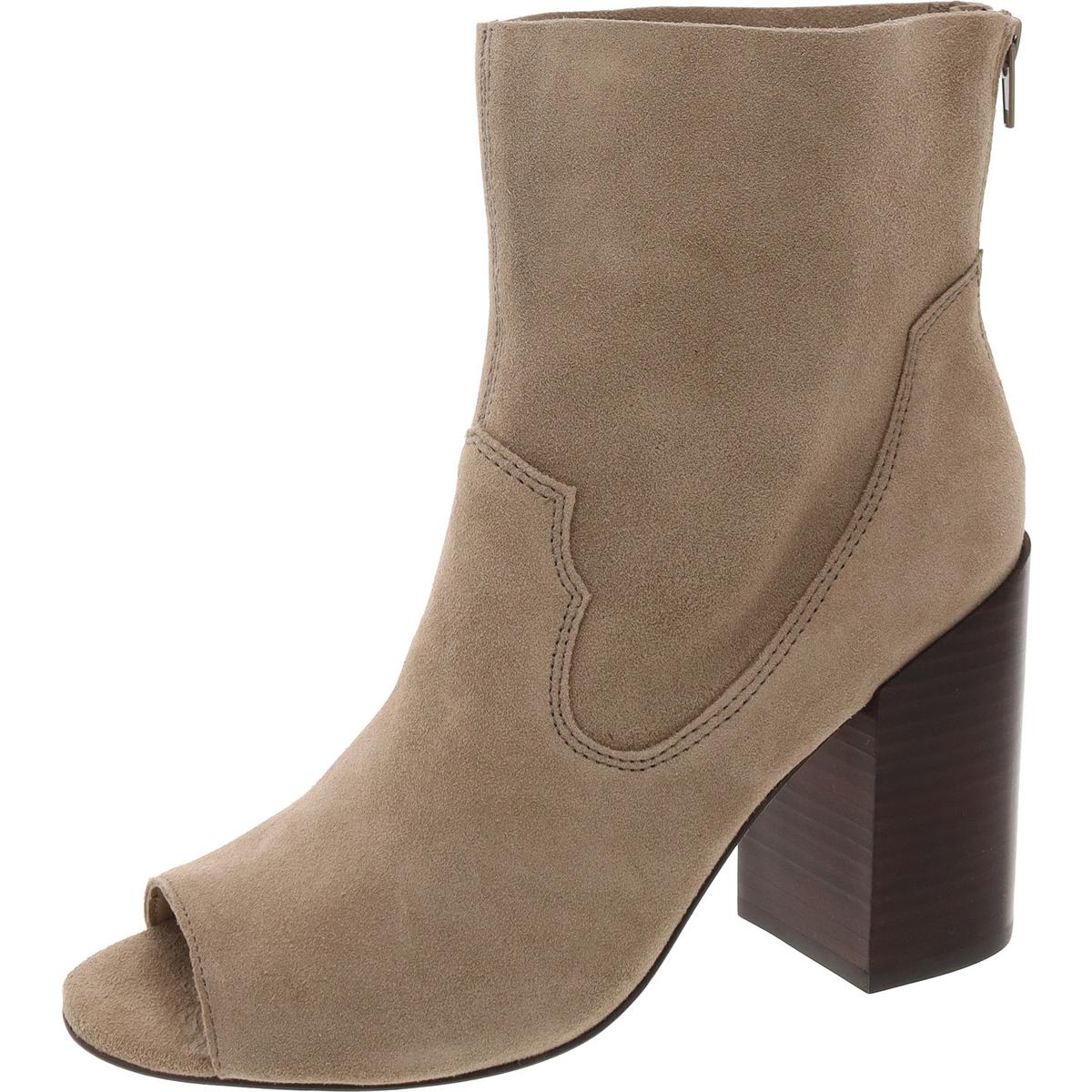 Reißverschluss Imitat Wildleder Stiefeletten