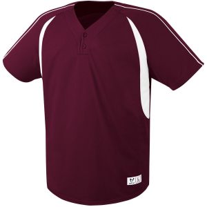 High Five Jugend Impact Zwei-Knopf-Baseball-Trikot