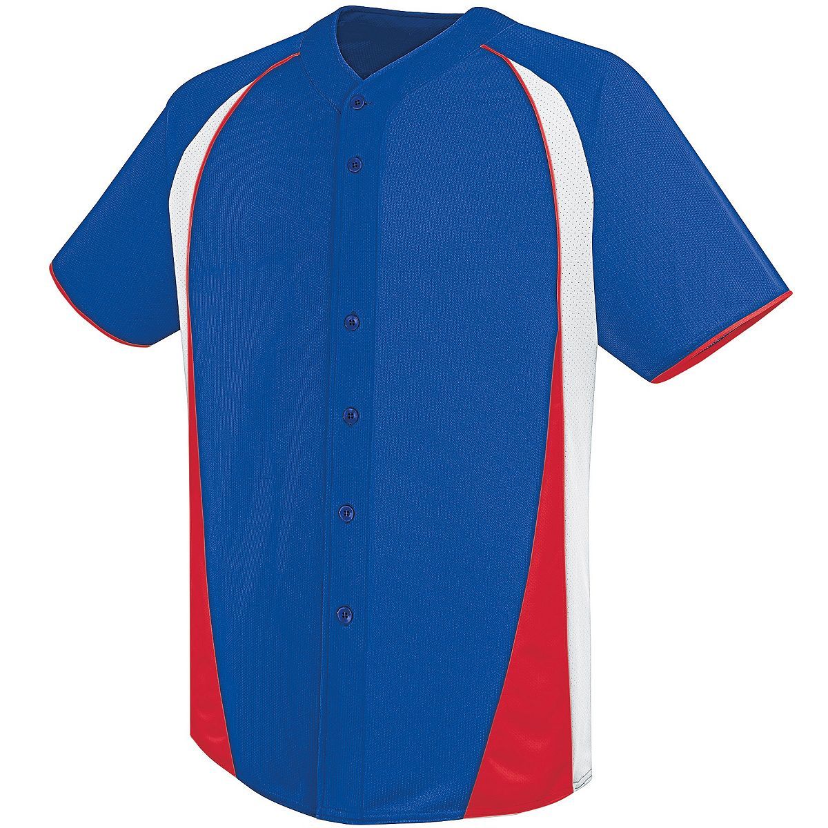 High Five Jugend Ace Full Knopf Baseball Jersey