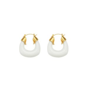 Elanor Hoops Ohrringe in klar