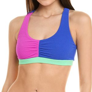 Terez Strukturierter Sport Bikini Top