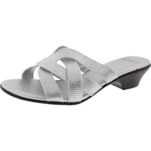 Enny verzierte Slide-Sandalen